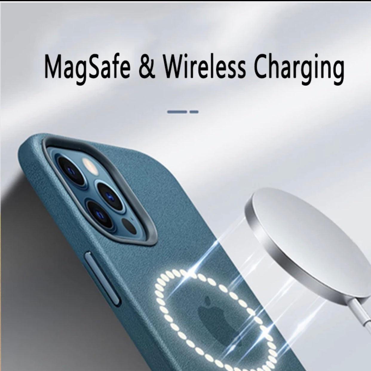 MagSafe Leather iPhone 12 Caser | Super Savings Technologies MagSafe Leather iPhone 12 Caser | Super Savings Technologies